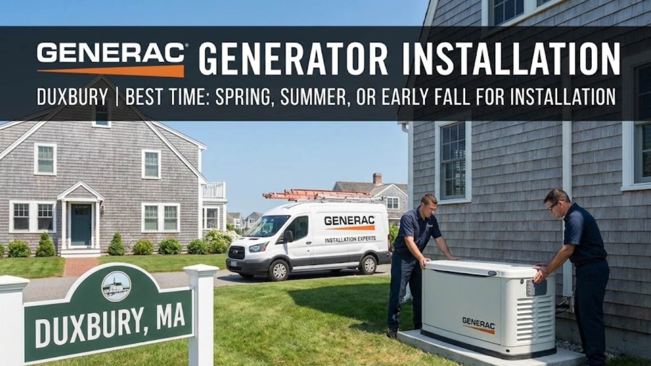 Generac Generator Installation Duxbury | Best Time for Installation