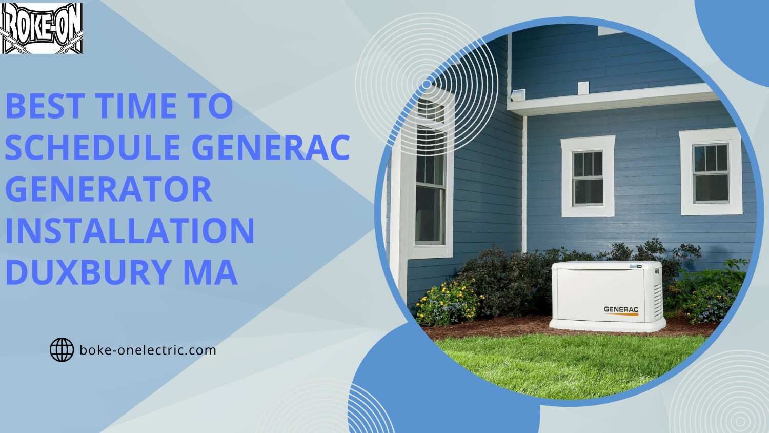 Generac generator installation Duxbury MA