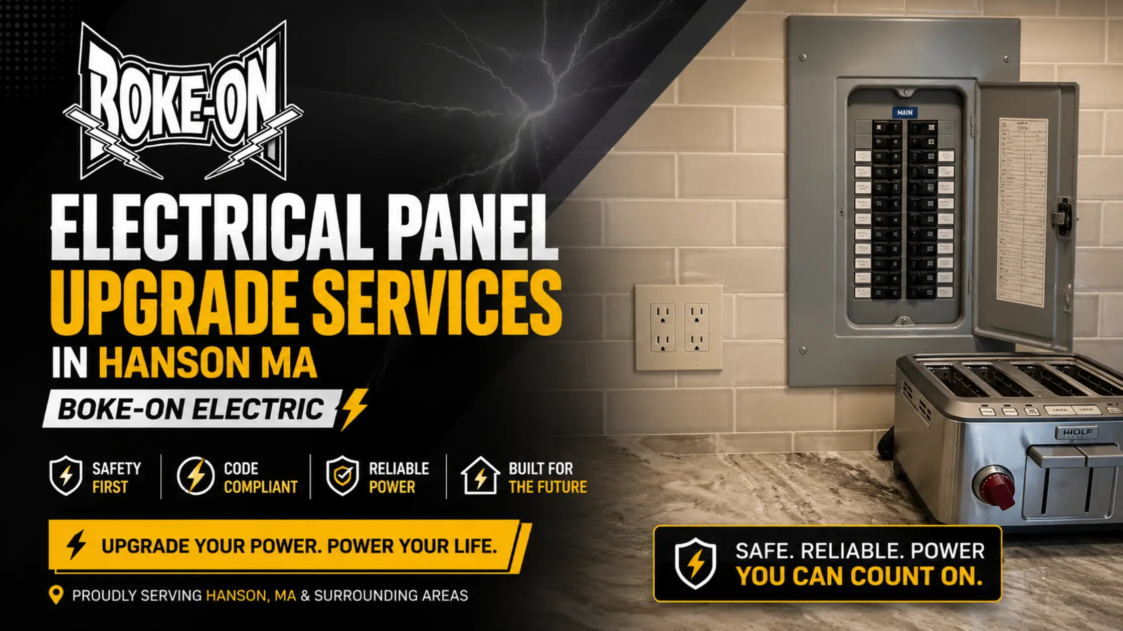 Electrical Panel Upgrade Services in Hanson MA - Boke-on Electric